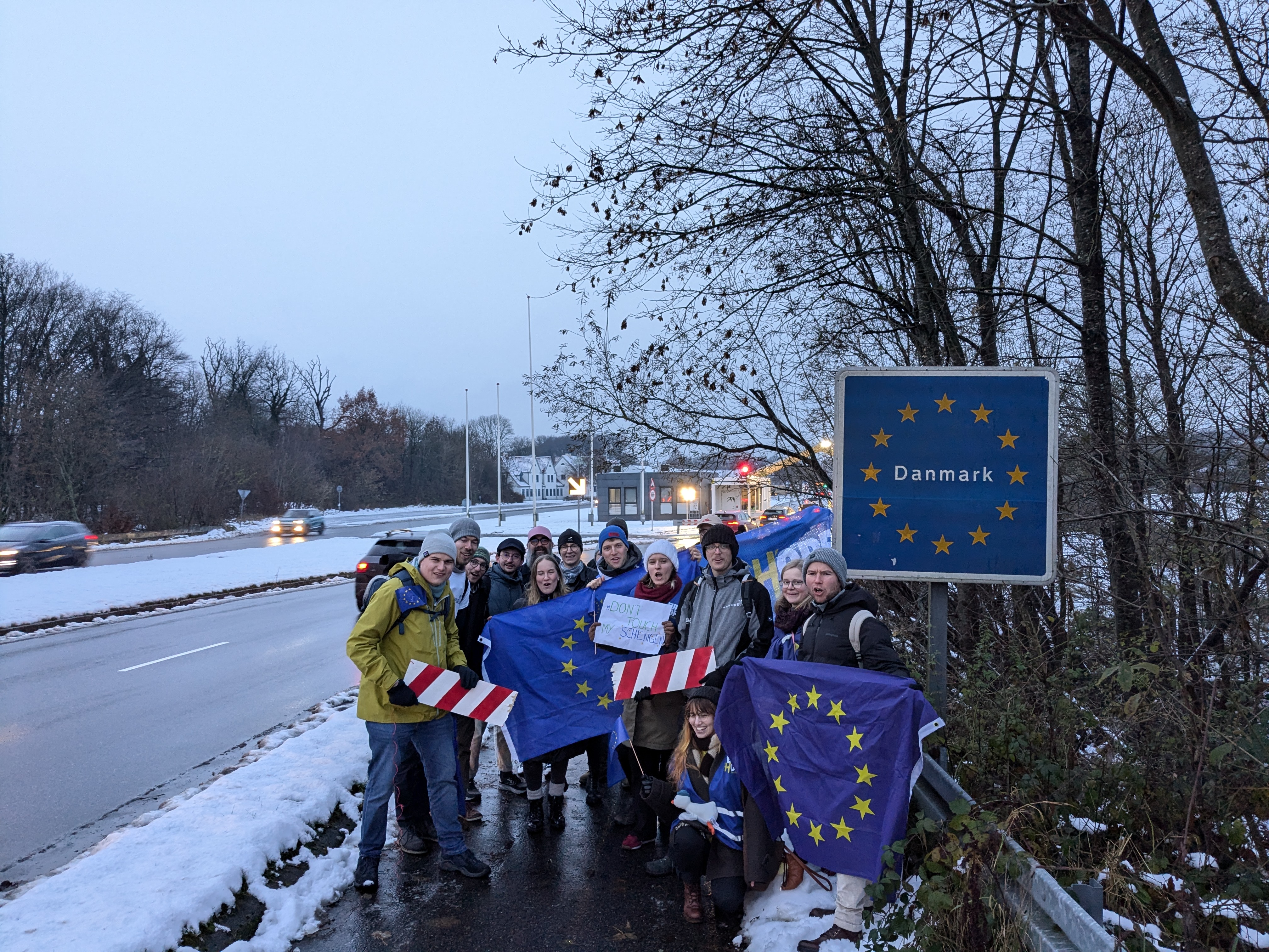 #dontTouchMySchengen bei Flensburg